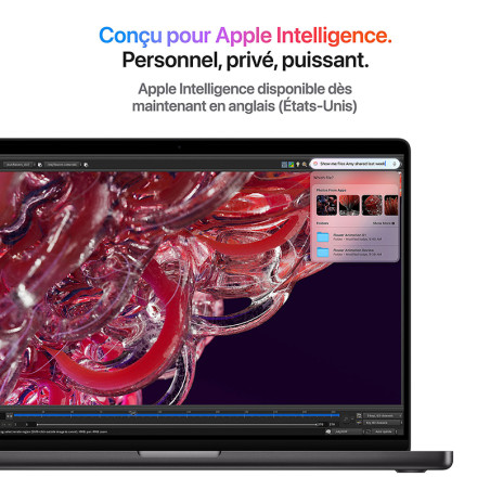 MacBook Pro 14" M4 16/512Go Argent - APPLE - MW2W3FN/A