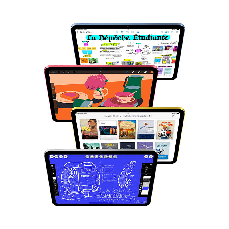 iPad 11 128Go Argent - APPLE - MD3Y4QA/A