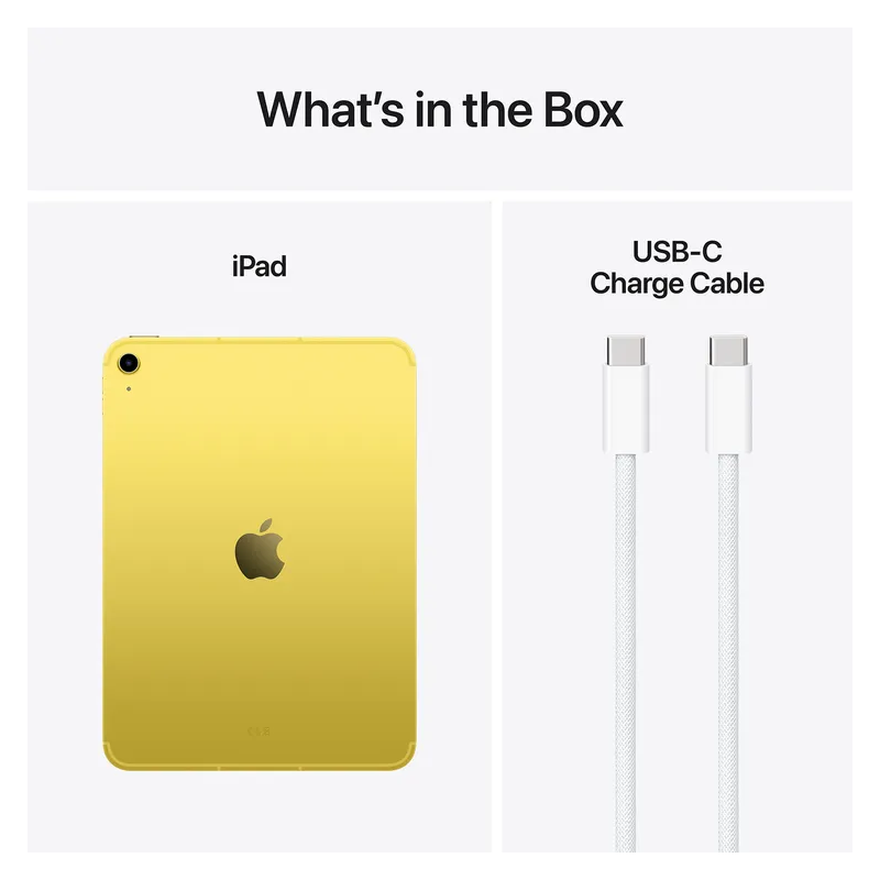 iPad 11 128Go Jaune - APPLE - MD4D4QA/A