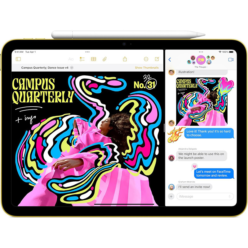 iPad 11 128Go Jaune - APPLE - MD4D4QA/A