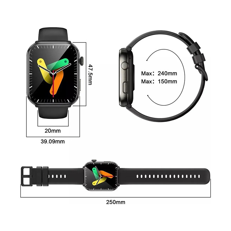 Montre connectée R60 Noir - BLACKVIEW - MONTRE_BV_R60_BK