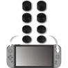 Appuie-pouces pour Nintendo Switch 2 x8 Noir - KONIX - 61889000079