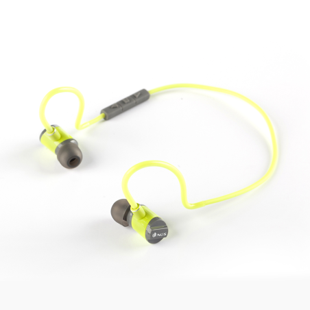 Écouteurs sport Bluetooth Artica Swing Gris/Jaune - NGS - 69561106050