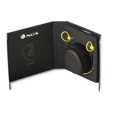 Écouteurs sport Bluetooth Artica Swing Gris/Jaune - NGS - 69561106050