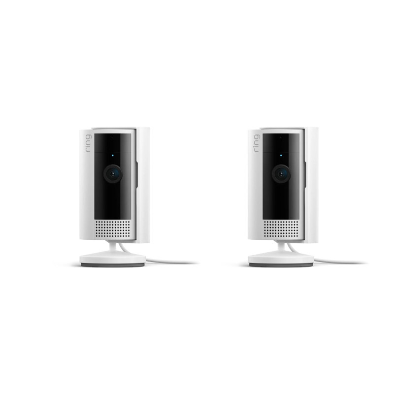 Lot de 2 caméras de surveillance intérieure filaire 2nd génération blanche - RING - RING8395732