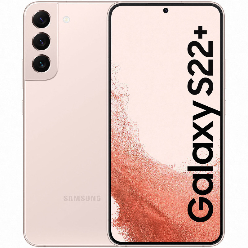 Smartphone Galaxy S22+ 256Go rose reconditionné grade A - SAMSUNG - RPS22+256RECROSE