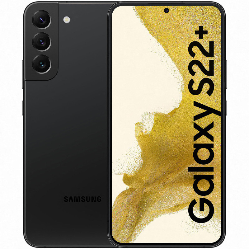Smartphone Galaxy S22+ 256Go noir reconditionné grade A - SAMSUNG - RPS22+256RECNOIR