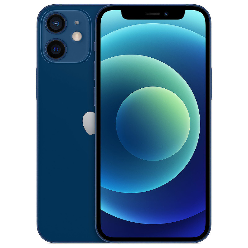 Smartphone iPhone 12 bleu 128Go reconditionné grade AB - APPLE - RPIPH12128BLURECAB