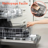 Friteuse sans huile à air chaud chaud Twinfry Dual Zone 10L  - COSORI