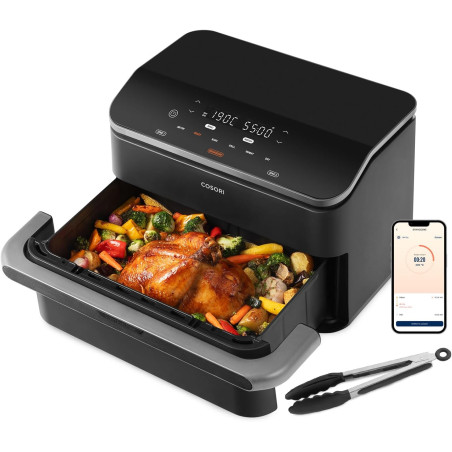 Friteuse sans huile à air chaud chaud Twinfry Dual Zone 10L  - COSORI