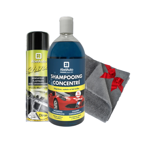 Pack nettoyage Auto + microfibre OFFERTE - ABEL AUTO - ABE004