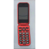 Téléphone portable à clapet Senior X3 4G rouge - BINOM