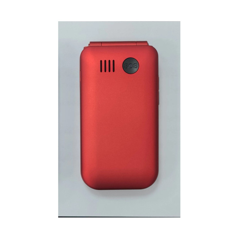 Téléphone portable à clapet Senior X3 4G rouge - BINOM