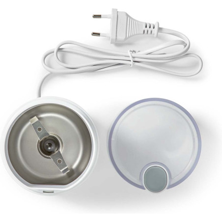 NEDIS MOULIN À CAFÉ 150W 70g BLANC