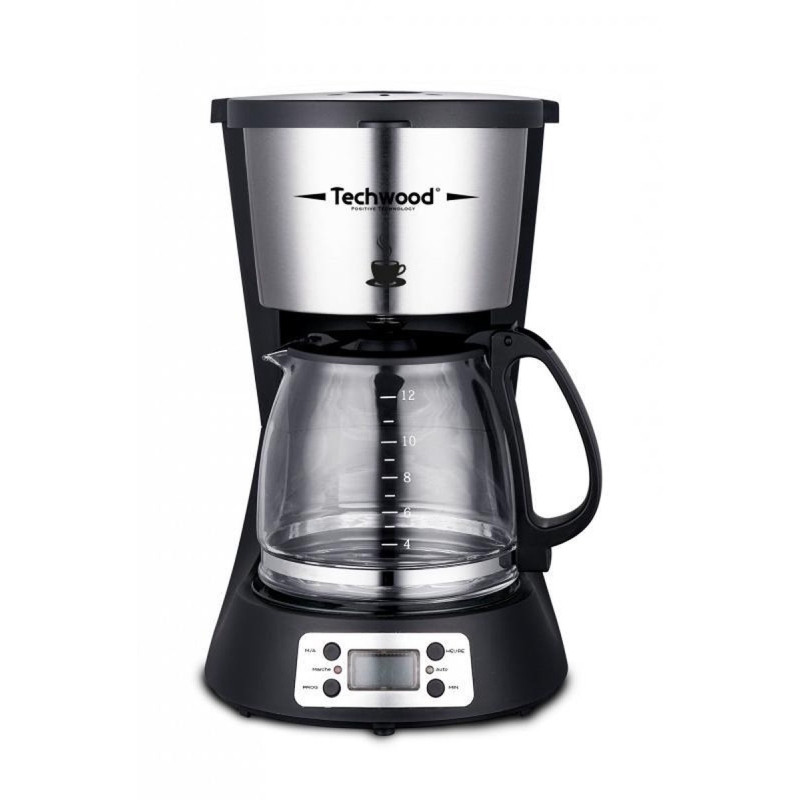 Cafetière filtre programmable 1,5L 1500W - TECHWOOD - CAFTCA1296TECH