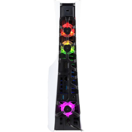 Ventilateur de refroidissement pour console PS5 Slim RGB - KONIX - 61889000051