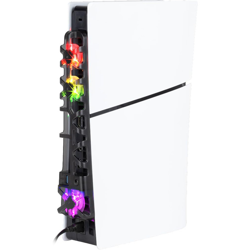 Ventilateur de refroidissement pour console PS5 Slim RGB - KONIX - 61889000051