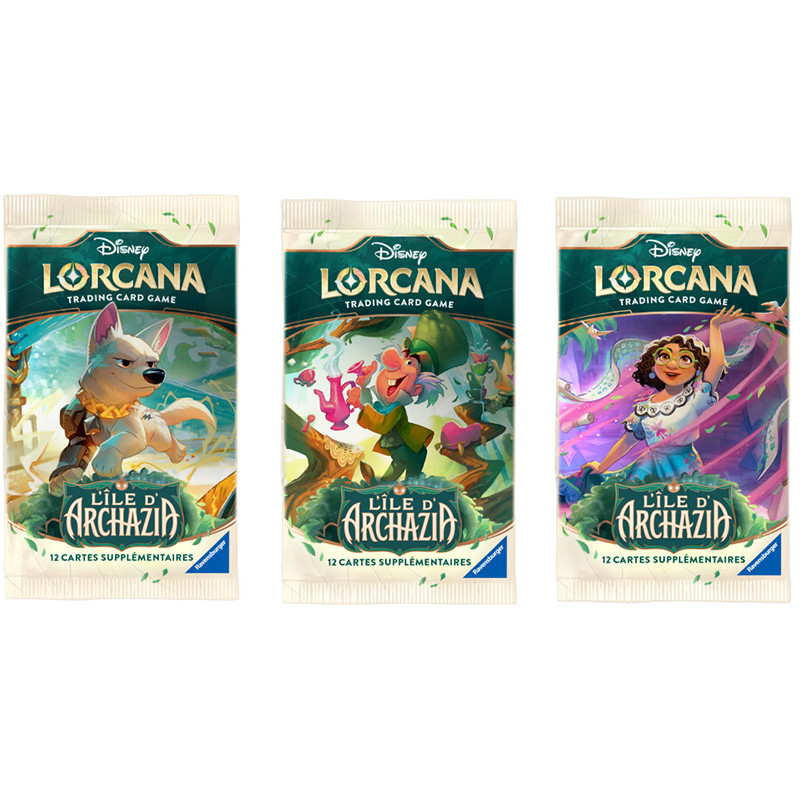 Booster Disney Lorcana L'Ile d'Archazia - RAVENSBURGER - AR01920