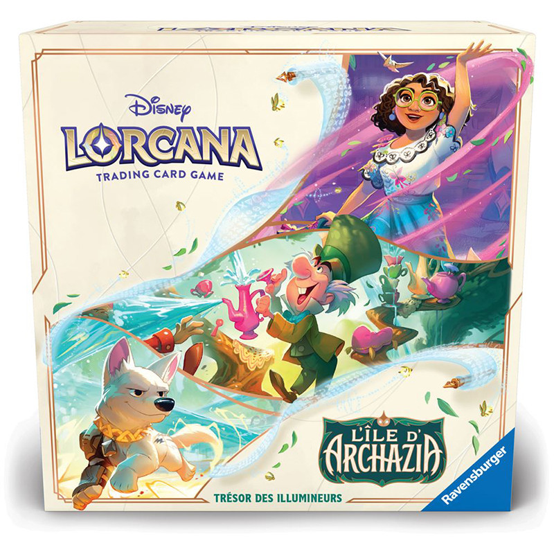 Coffret Disney Lorcana L'île d'Archazia Trésor des Illumineurs - RAVENSBURGER - AR01923