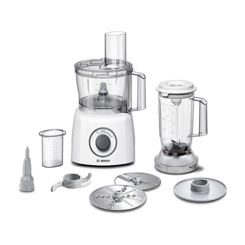 Robot multifonction MultiTalent 3 800 W 2,3 L Blanc – BOSCH – MCM3200W