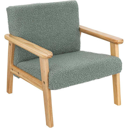 Fauteuil Enfant Basile Vert céladon