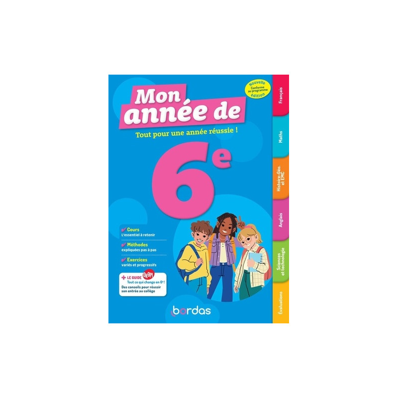 Mon Année De 6eme - BORDAS