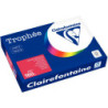 Paquet de 250 feuilles format A4 160g rouge groseille CLAIREFONTAINE