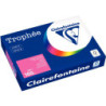 Paquet de 250 feuilles format A4 160g fuchsia CLAIREFONTAINE