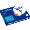 Paquet de 250 feuilles format A4 160g bleu turquoise CLAIREFONTAINE