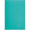 Cahier 96 pages MAJUSCULE, format A4, seyès, couverture PP vert