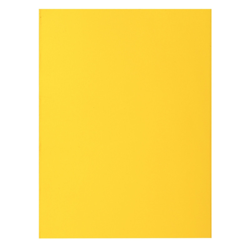 Paquet de 100 sous-chemises 80g ROCK"S format 22x31 cm, citron