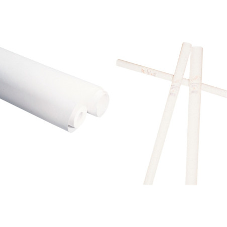 Rouleau de papier kraft 65g 3x0,70m blanc