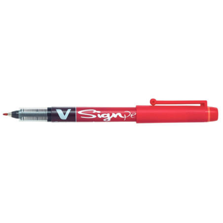 Feutre VSign Pen rouge