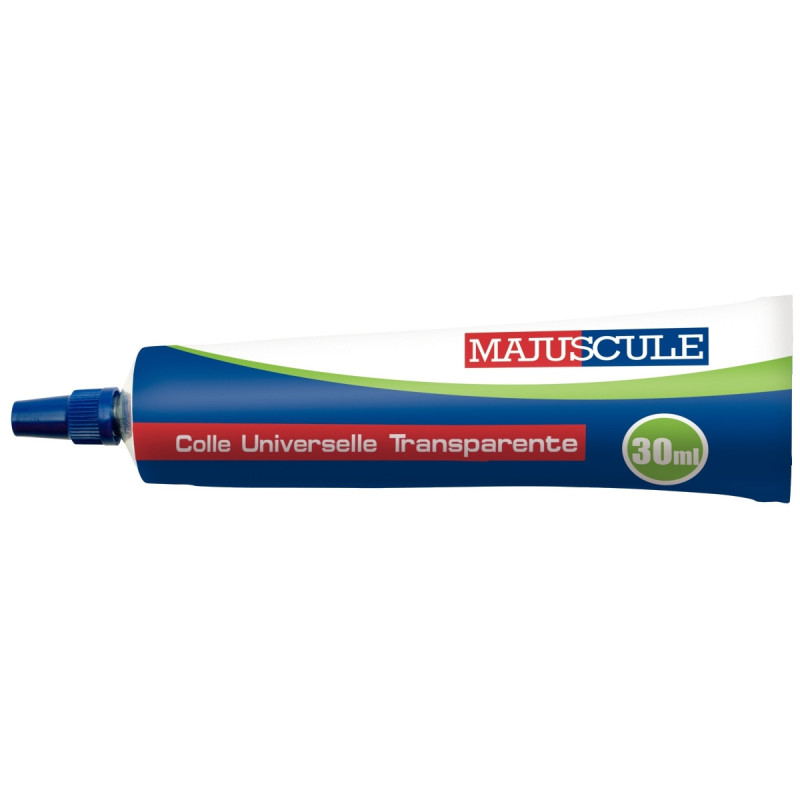 Tube de colle 30ml universelle Majuscule