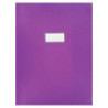 Protège-cahiers en PVC 21/100ème, pour format 24x32 cm, violet