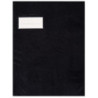 Protège-cahiers en PVC 21/100ème, pour format 17x22 cm, noir