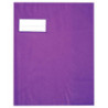 Protège-cahiers en PVC 21/100ème, pour format 17x22 cm, violet