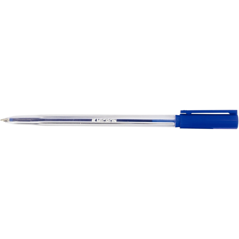 Stylo bille Micron pointe moyenne bleu