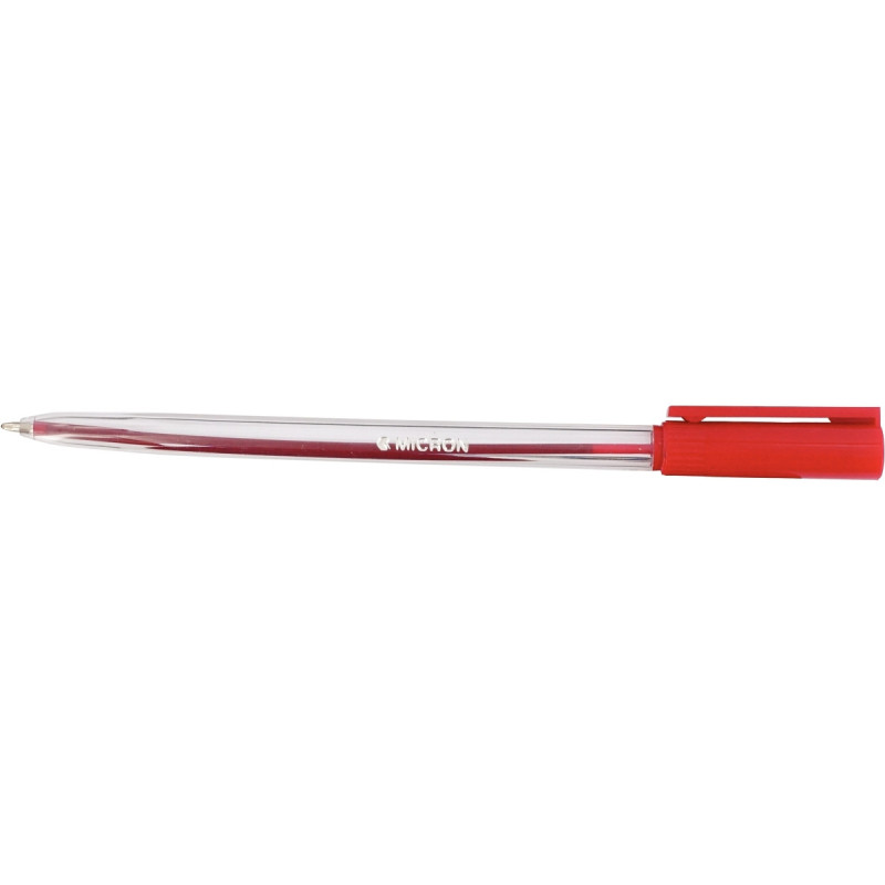 Stylo bille Micron pointe moyenne rouge