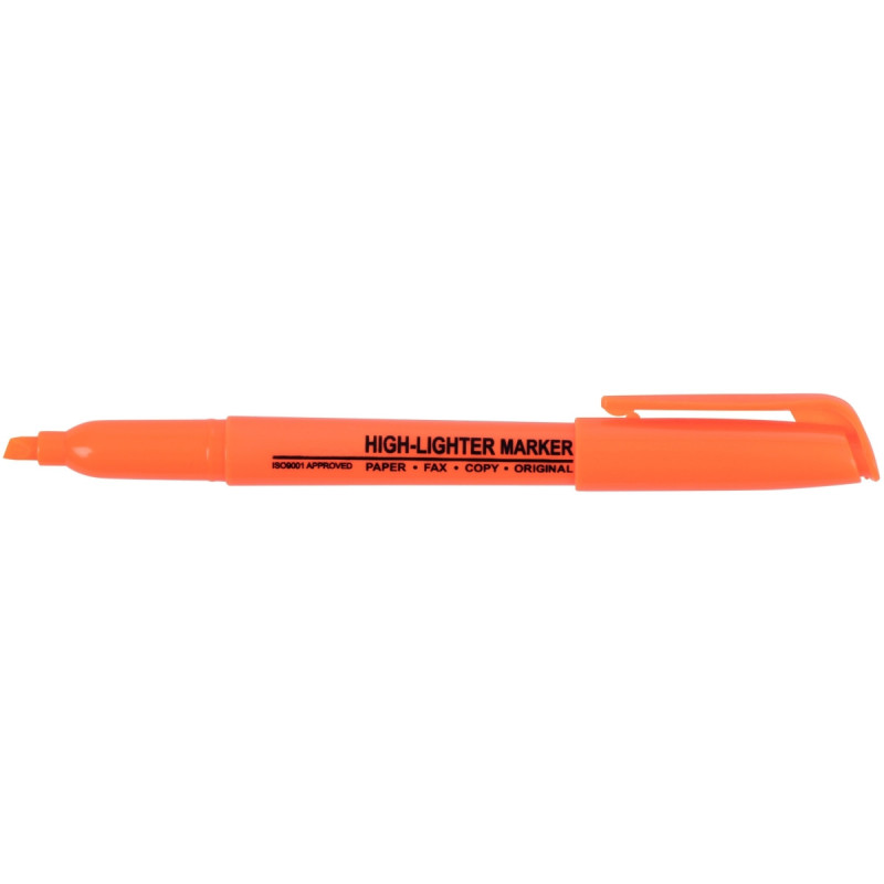 Surligneur de poche orange