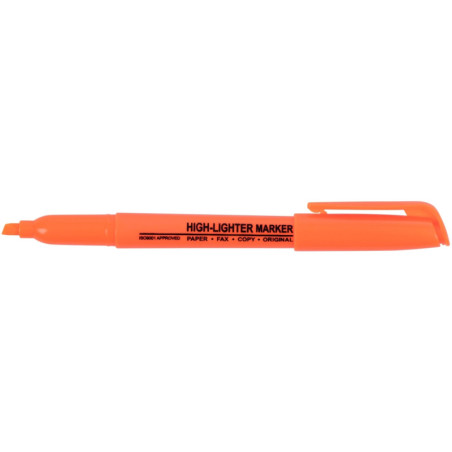 Surligneur de poche orange