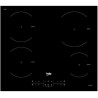 Plaque de cuisson induction - 4 foyers - 7200w - BEKO - HII64200AT