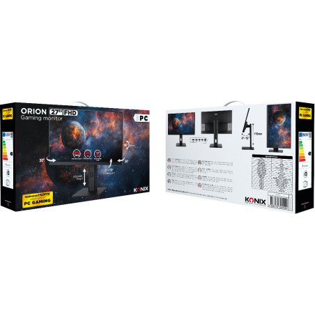 Écran gaming FHD Orion 27" 280Hz - KONIX
