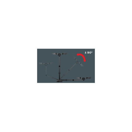 Support TV inclinable - 14" à 40 " - MELICONI - SP100200SDR PLUS