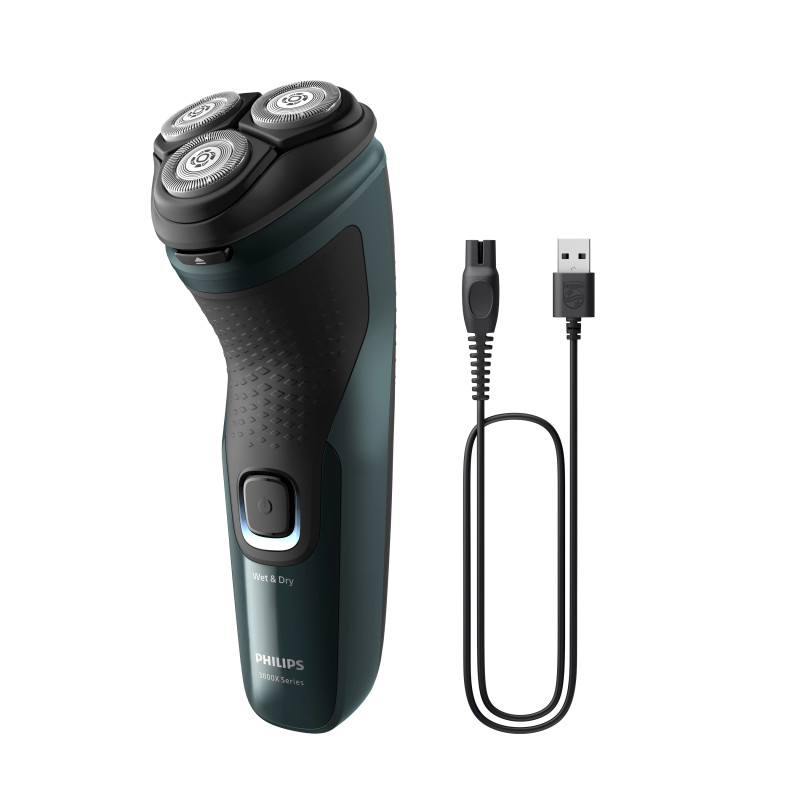 Philips Shaver 3000X Series X3002/00 Rasoir électrique 100 % étanche