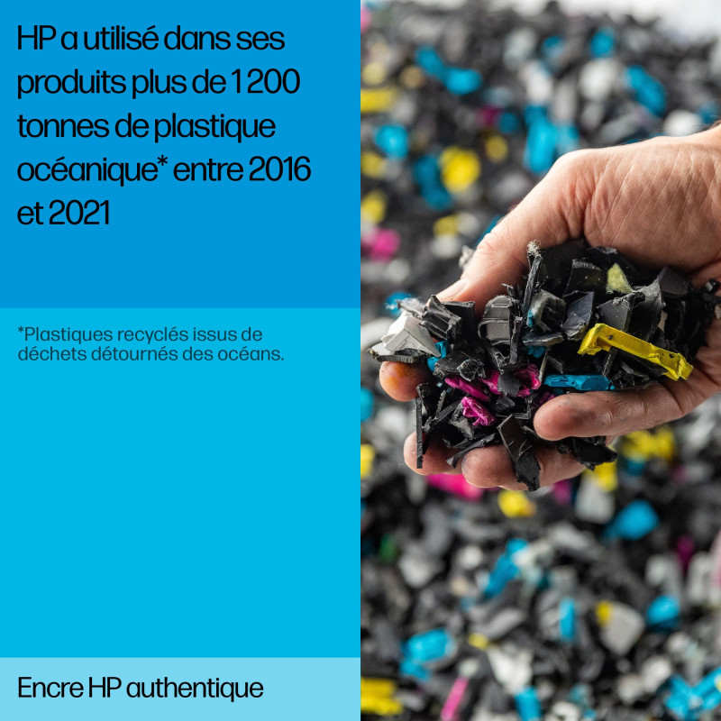 HP Cartouche d’encre trois couleurs 305XL grande capacité authentique