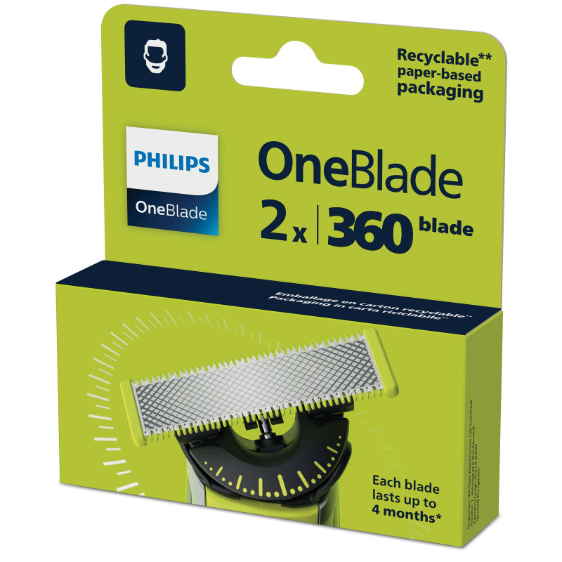Philips Norelco OneBlade OneBlade QP420/50 Lame 360 de rechange