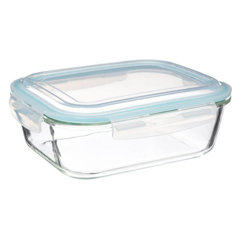 BOITE VERRE RECTANGLE 2.26L CLIPEAT