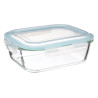 BOITE VERRE RECTANGLE 2.26L CLIPEAT