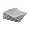 Lot de 4 serviettes de table Chambray 